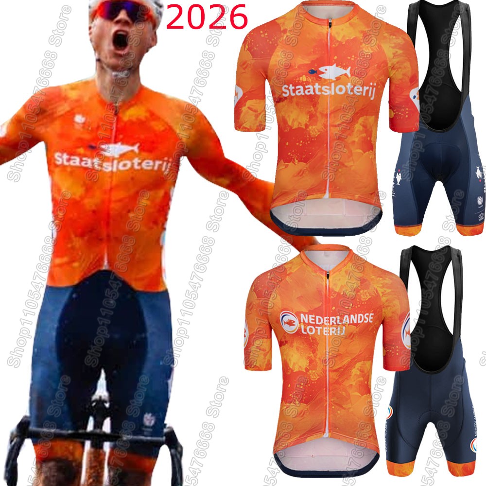 Cycling Commute Shorts - 네덜란드 사이클링 저지 2026 세트 네덜란드