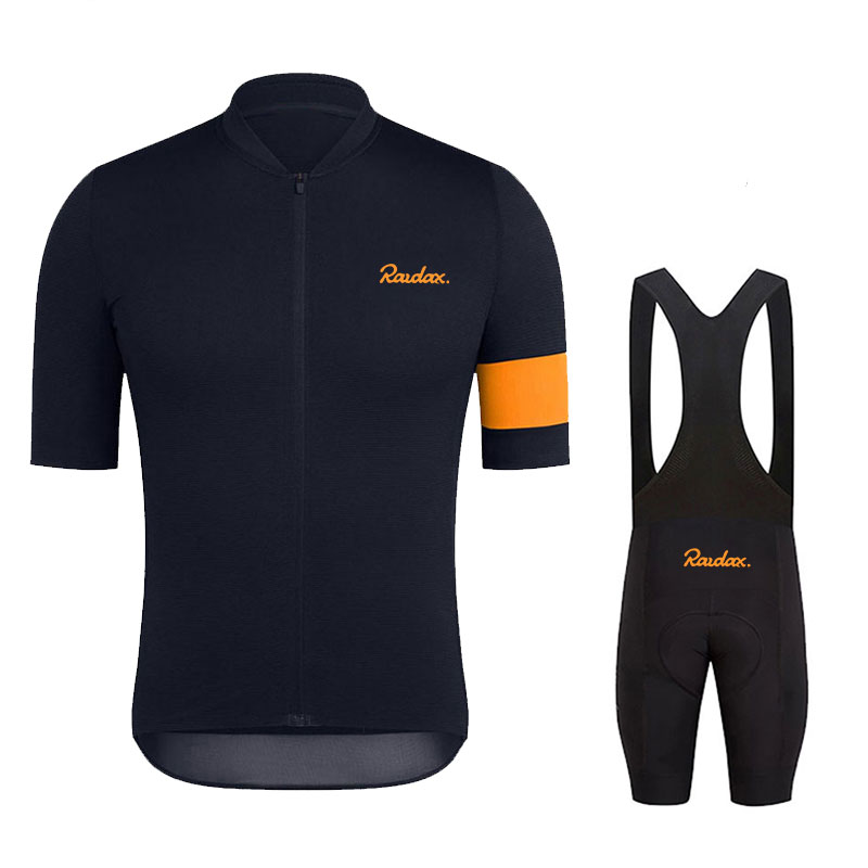 Cycling Commute Shorts - Raudax 남자 짧은 소매 사이클링 저지