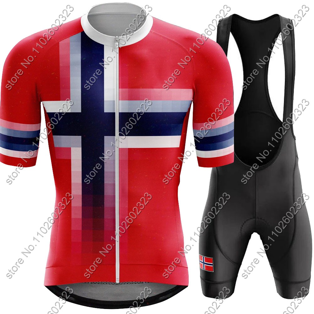 Cycling Commute Shorts - 2024 노르웨이 사이클링 저지 국가대표팀 세트,