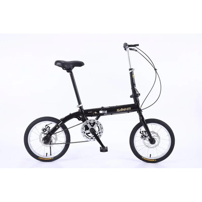 Cycling Commute Speed - 16인치 접이식 자전거 6단 디스크 브레이크