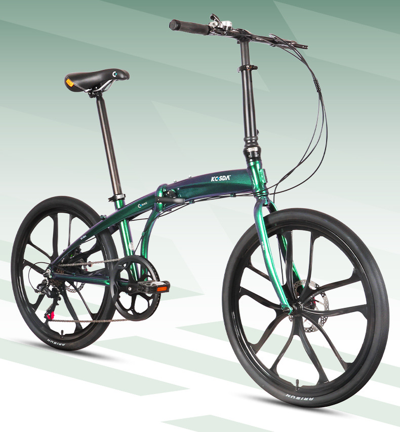 24인치 알루미늄 합금 휴대용 초경량 접이식 성인용 디 - Commuting With Bike 리뷰 및 가격