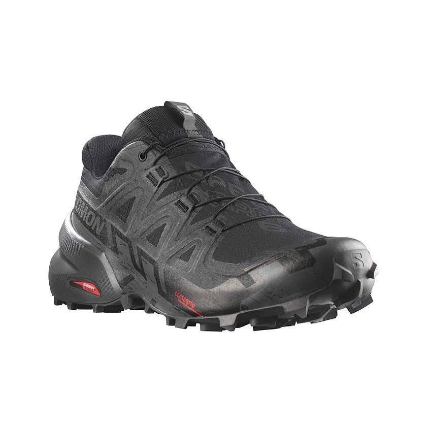 살로몬 스피드크로스 6 트레일 러닝화 남성용 블랙 L4 - Salomon Shoes Speedcross 6 리뷰 및 가격